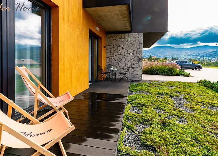 公寓 Wonder Hill - Klimatyzowane Z Bajkowym Widokiem Na Gory I Zalew